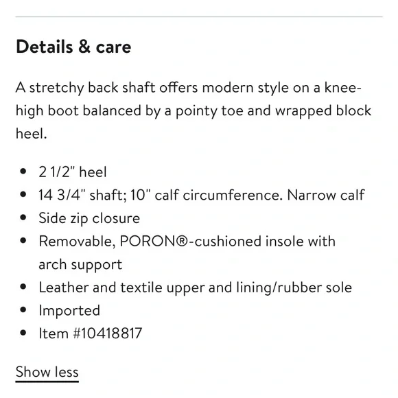 Gentle Souls Ella Stretch Knee High Boot Womens Black suede boot - Picture 5 of 7